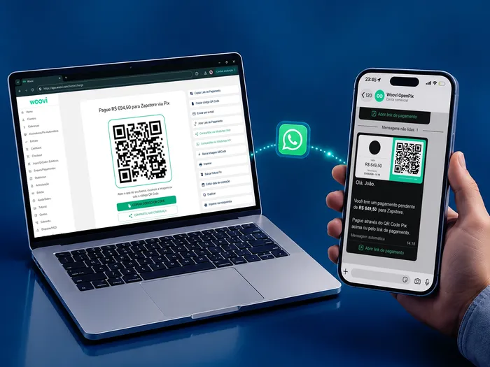 Cobrança pelo WhatsApp