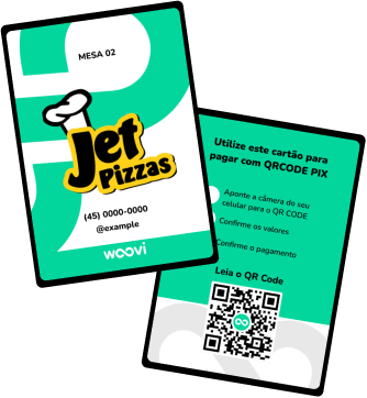 Comandas personalizadas para mesas, vendedores e mais.