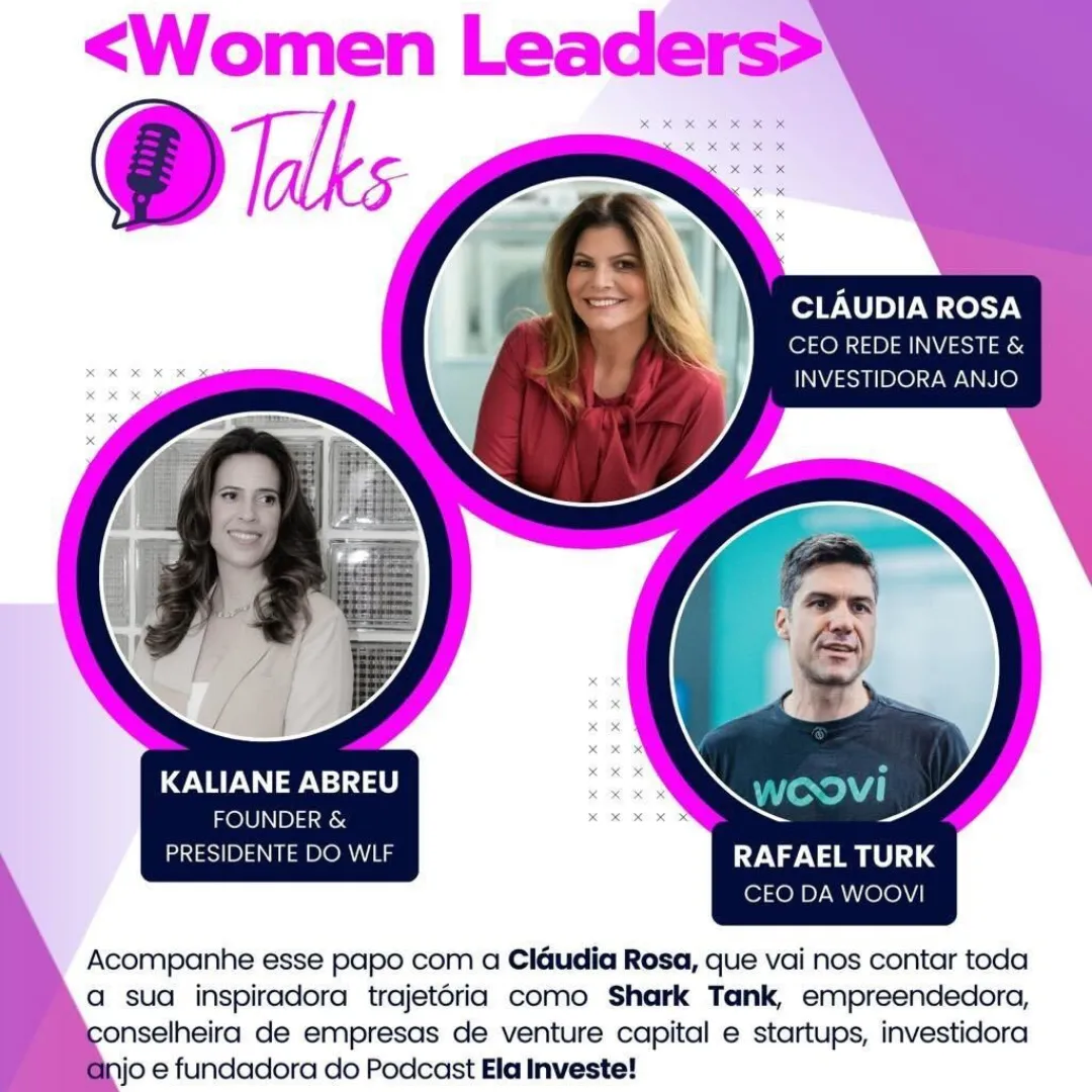 Do mundo corporativo a empresária, investidora-anjo e Shark Tank com Cláudia Rosa
